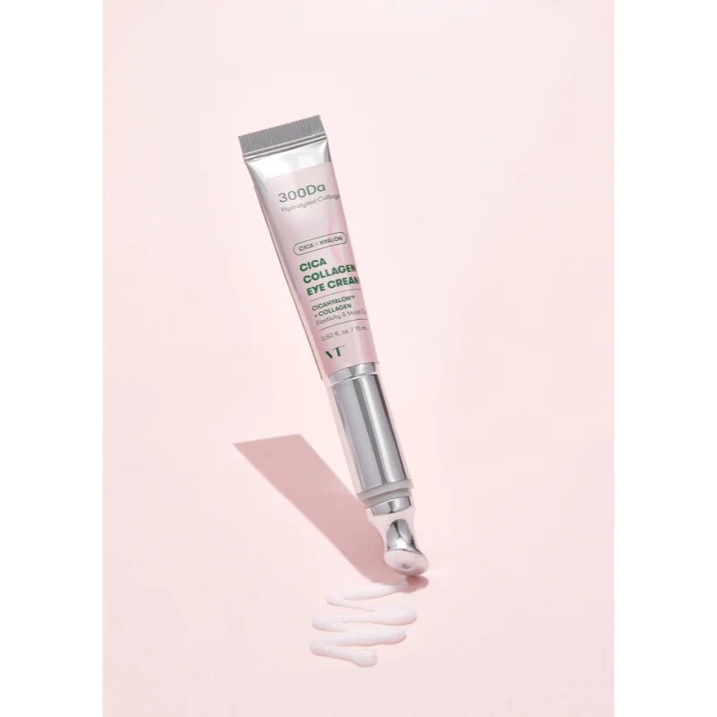 VT Cosmetics Cica Collagen Eye Cream изглаждащ и стягащ крем за околоочната зона с хидратиращ ефект 15 мл.