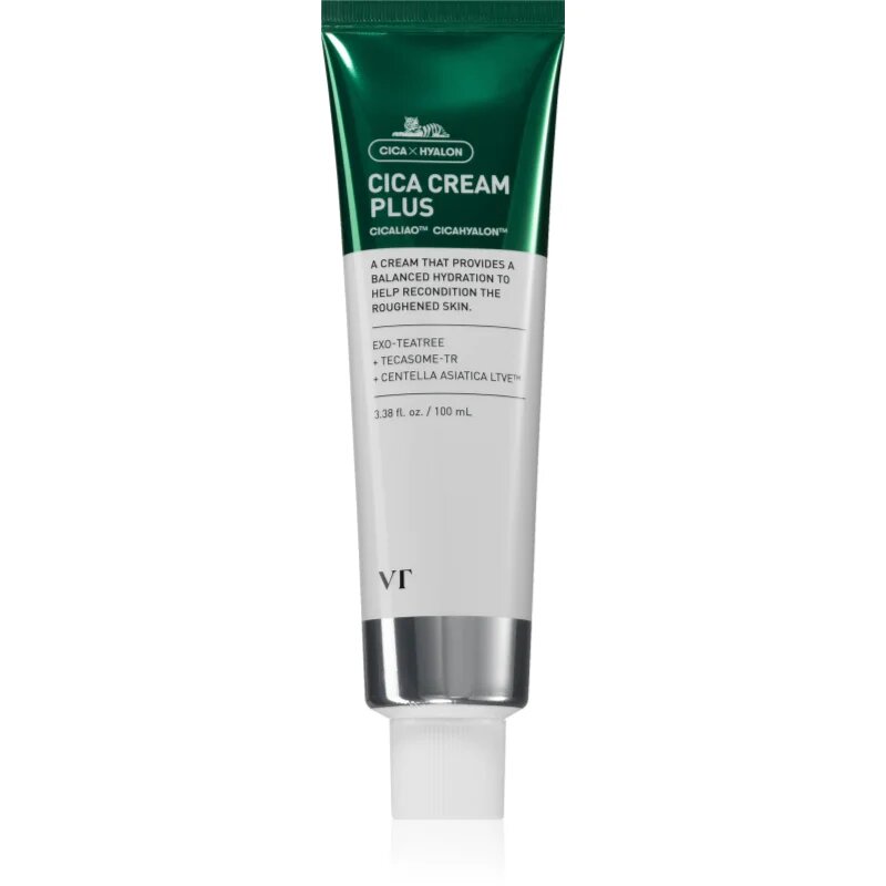 VT Cosmetics Cica Cream Plus хидратиращ гел-крем за успокояване на кожата 100 мл.