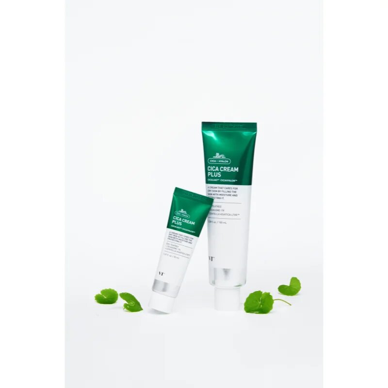 VT Cosmetics Cica Cream Plus хидратиращ гел-крем за успокояване на кожата 100 мл.
