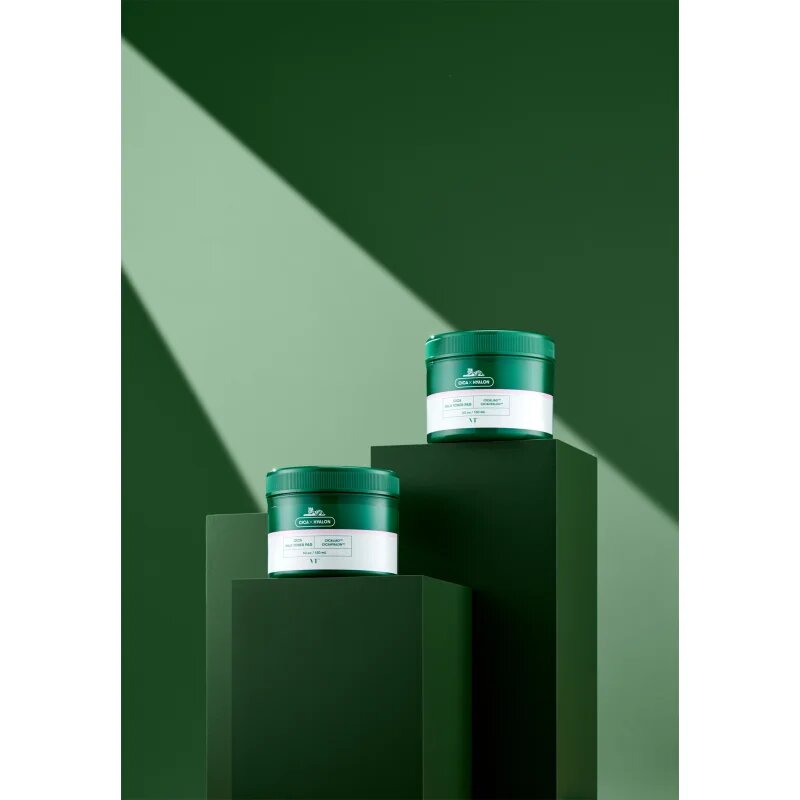 VT Cosmetics Cica Mild Toner Pad ексфолиращи тампони за лице с успокояващ ефект 60 бр.