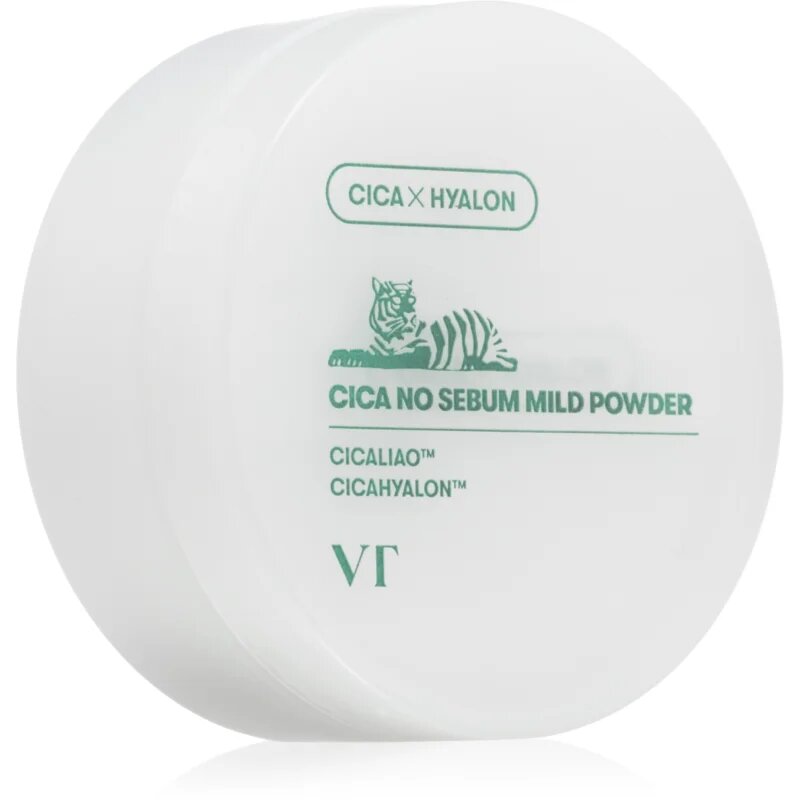 VT Cosmetics Cica No-Sebum Mild Powder матираща фиксираща пудра с хидратиращ ефект 5 гр.