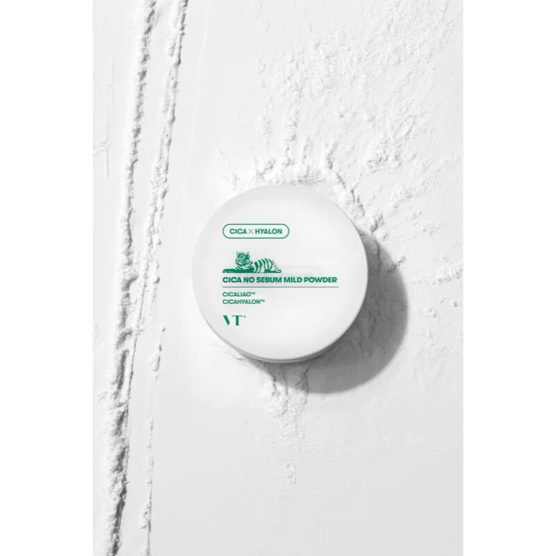 VT Cosmetics Cica No-Sebum Mild Powder матираща фиксираща пудра с хидратиращ ефект 5 гр.