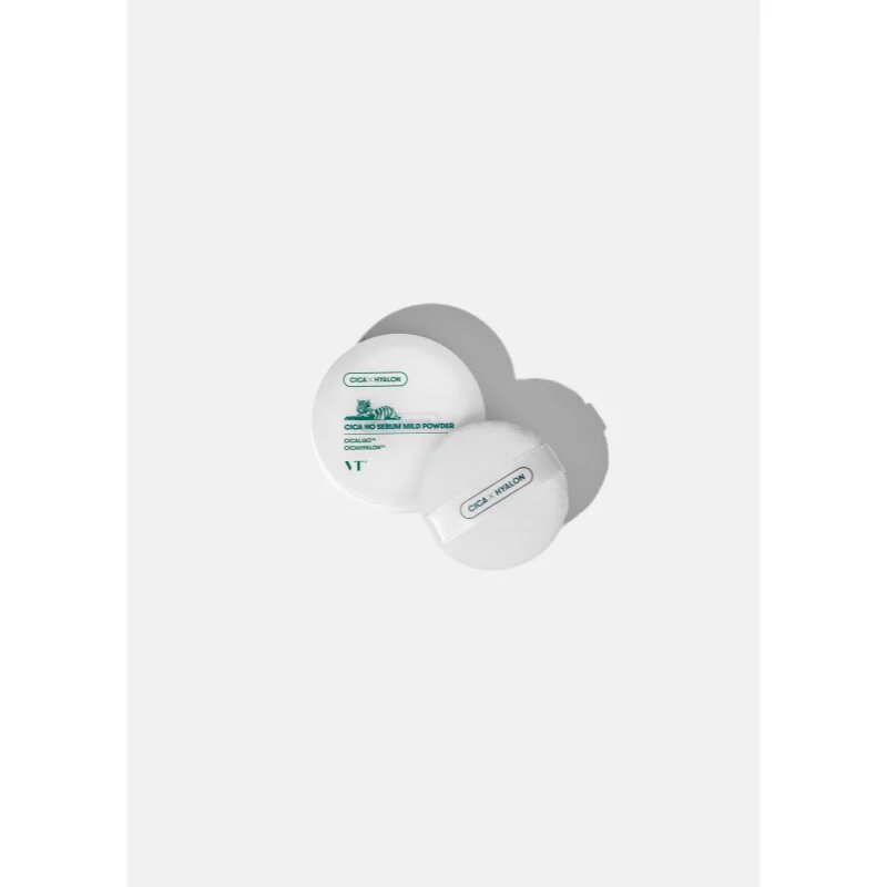 VT Cosmetics Cica No-Sebum Mild Powder матираща фиксираща пудра с хидратиращ ефект 5 гр.