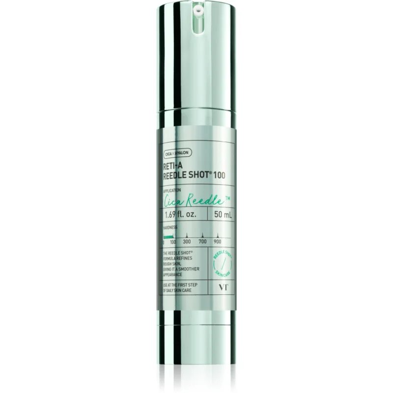 VT Cosmetics Cica Reti-A Reedle Shot 100 хидратиращ серум за лице със стягащ ефект 50 мл.