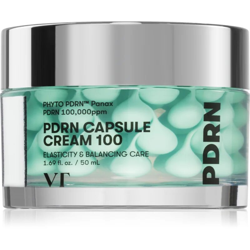 VT Cosmetics PDRN Capsule Cream 100 регенериращ крем за лие със стягащ ефект 50 мл.