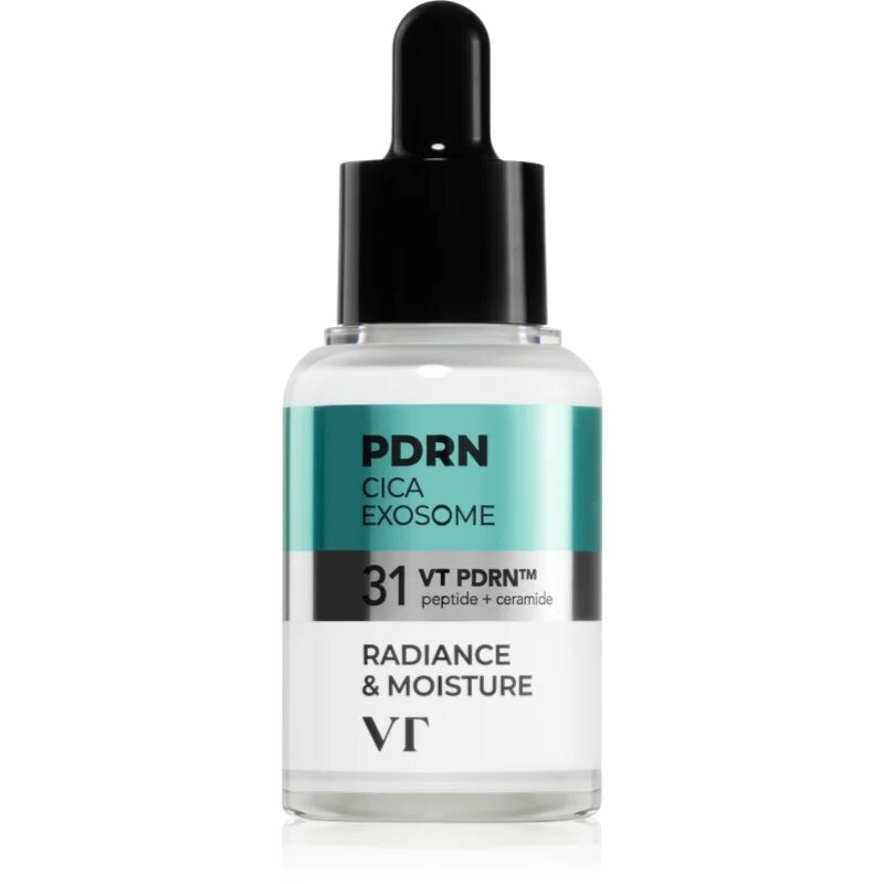 VT Cosmetics PDRN Cica Exosome Firming Ampoule стягащ серум за лице за освежаване и хидратация 30 мл.