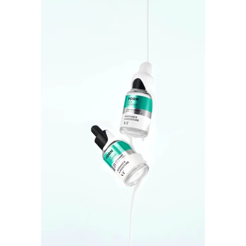 VT Cosmetics PDRN Cica Exosome Firming Ampoule стягащ серум за лице за освежаване и хидратация 30 мл.