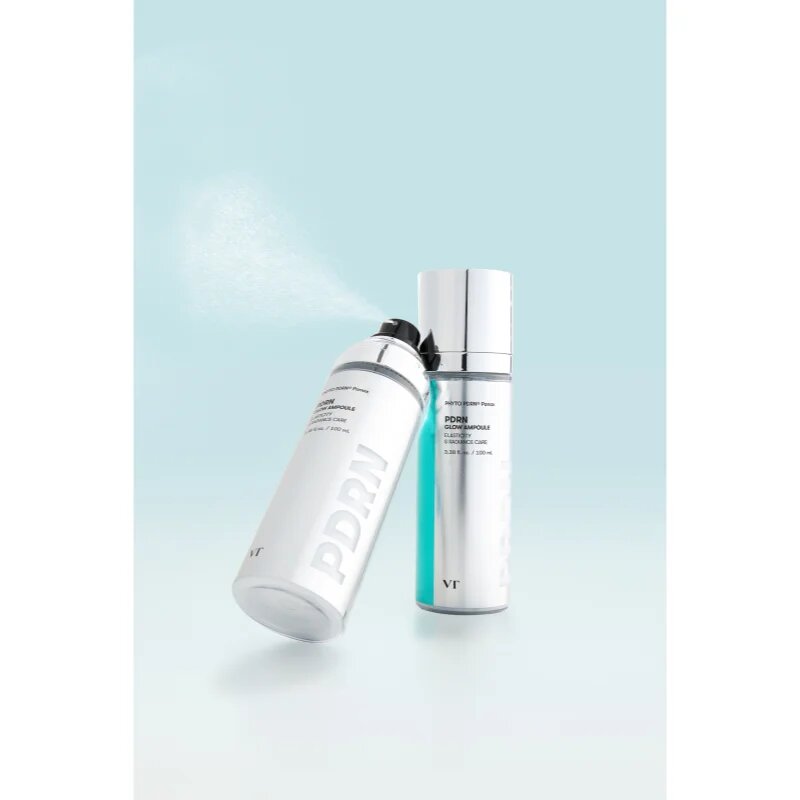 VT Cosmetics PDRN Glow Ampoule ампули за освежаване и хидратация 100 мл.