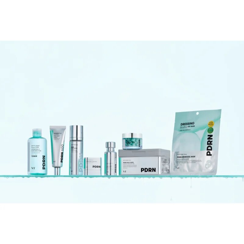 VT Cosmetics PDRN Glow Ampoule ампули за освежаване и хидратация 100 мл.