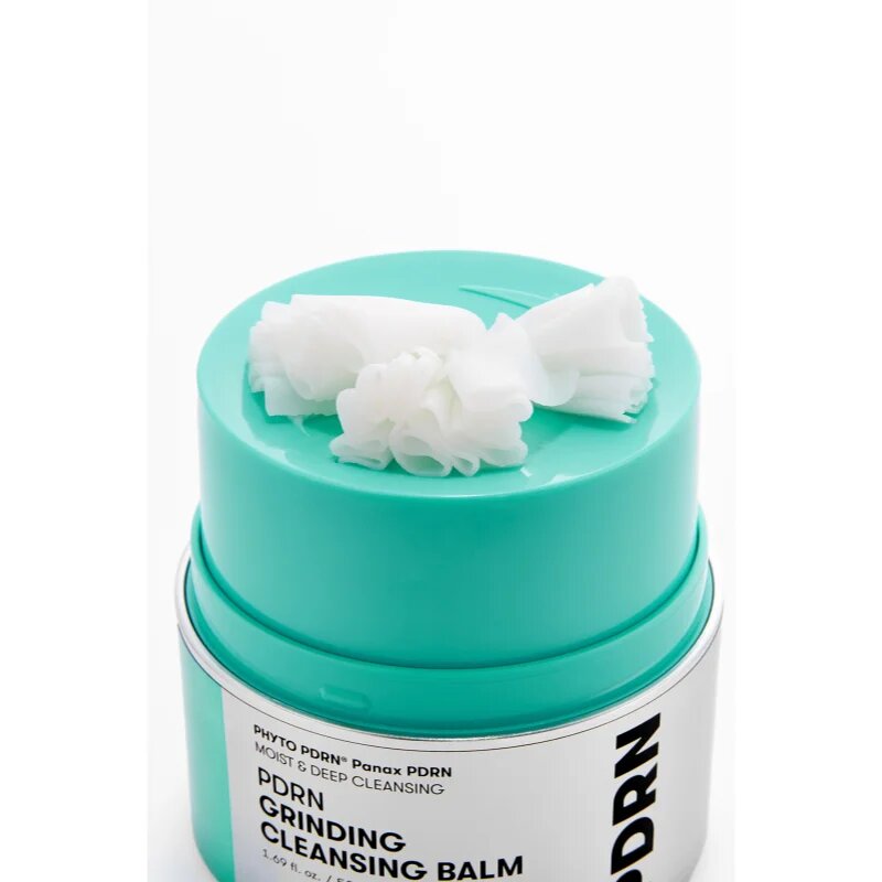 VT Cosmetics PDRN Grinding Cleansing Balm балсам за почистване и премахване на грим с ексфолиращо действие 50 мл.