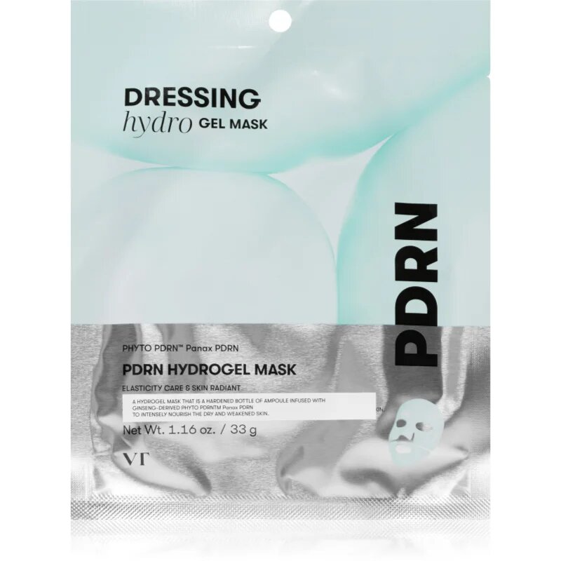 VT Cosmetics PDRN Hydrogel Mask интензивна хидрогелна маска със стягащ ефект 33 гр.