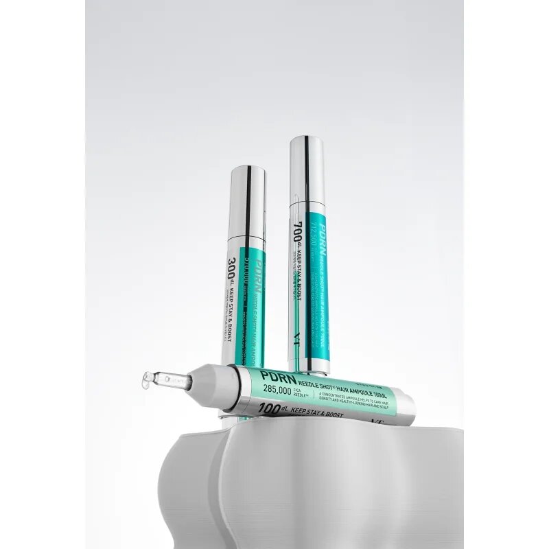 VT Cosmetics PDRN Reedle Shot Hair Ampoule 300 серум за скалп за растеж на косата и укрепване от корените 15 мл.