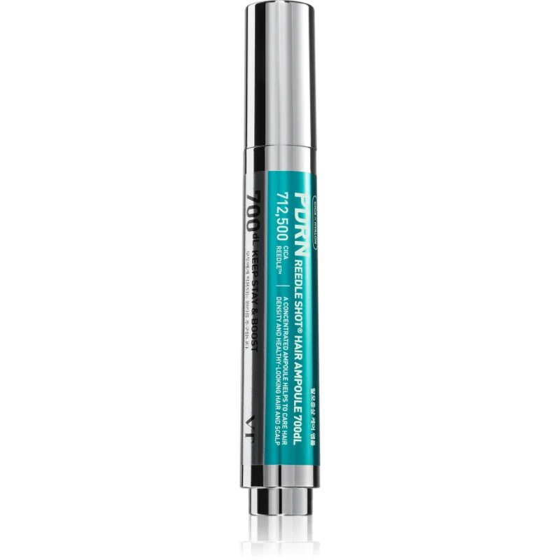 VT Cosmetics PDRN Reedle Shot Hair Ampoule 700 серум за скалп за растеж на косата и укрепване от корените 15 мл.