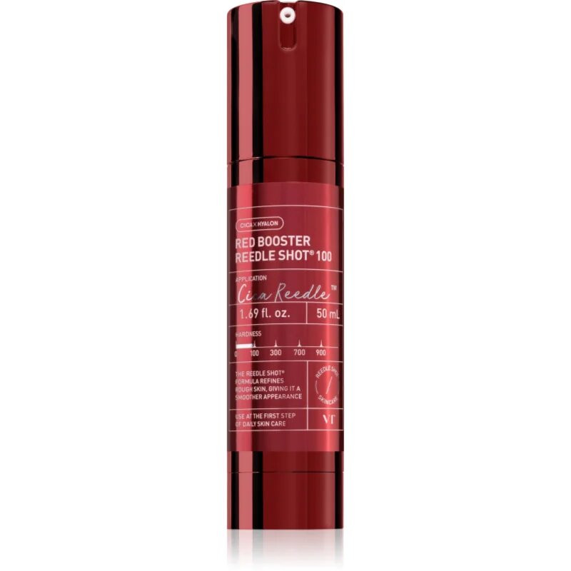 VT Cosmetics Red Booster Reedle Shot 100 концентриран серум за лице против признаци на стареене 50 мл.