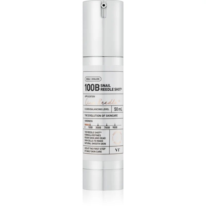 VT Cosmetics Snail Reedle Shot 100 стягащ серум за лице за укрепване на кожната бариера 50 мл.