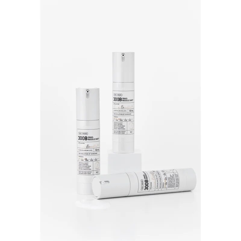 VT Cosmetics Snail Reedle Shot 100 стягащ серум за лице за укрепване на кожната бариера 50 мл.
