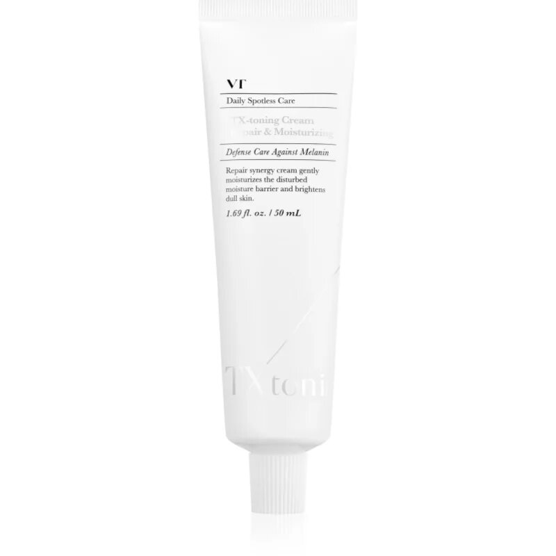 VT Cosmetics TX-Toning Cream хидратиращ и успокояващ крем да уеднакви цвета на кожата 50 мл.