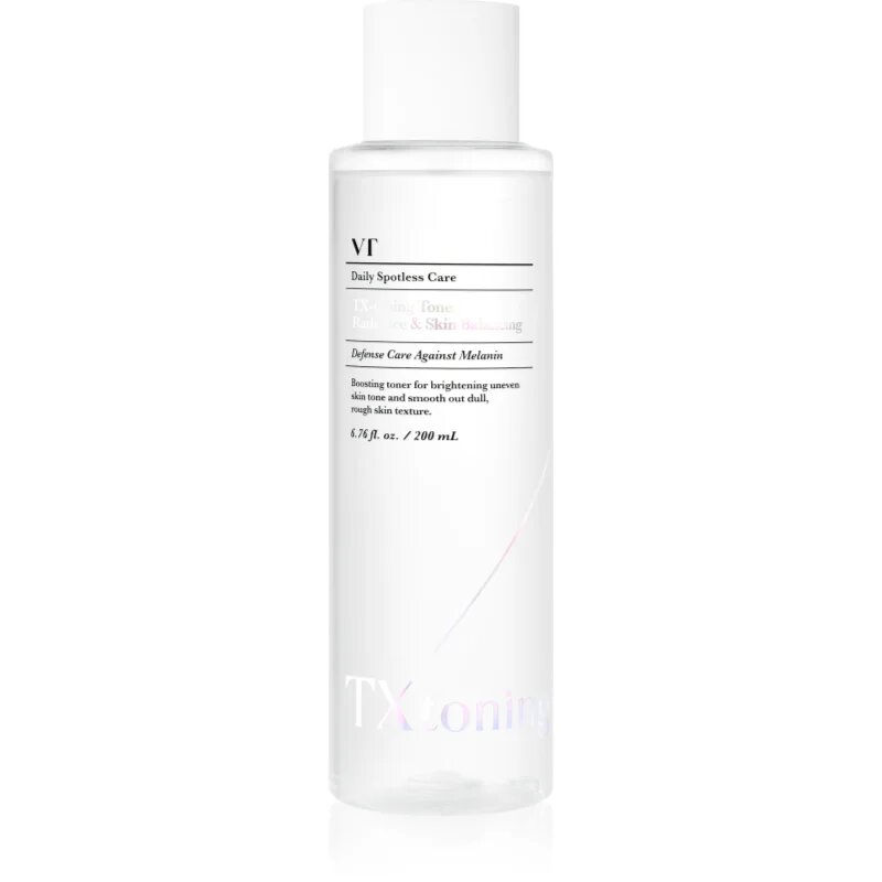 VT Cosmetics TX-Toning Toner озаряващ тоник за лице против пигментни петна 200 мл.