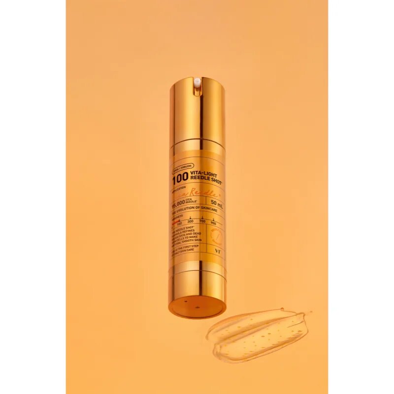 VT Cosmetics Vita-Light Reedle Shot 100 успокояващ серум за освежаване и изглаждане на кожата 50 мл.