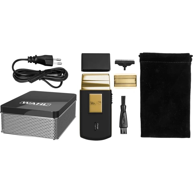 Wahl Travel Shaver Gold Edition машинка за бръснене за пътуване за брадата 1 бр.