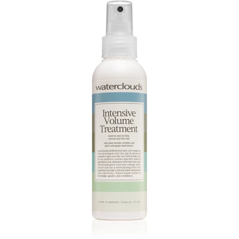 Waterclouds Intensive Volume Treatment стилизиращ защитен спрей за коса за подхранване и хидратация 150 мл.