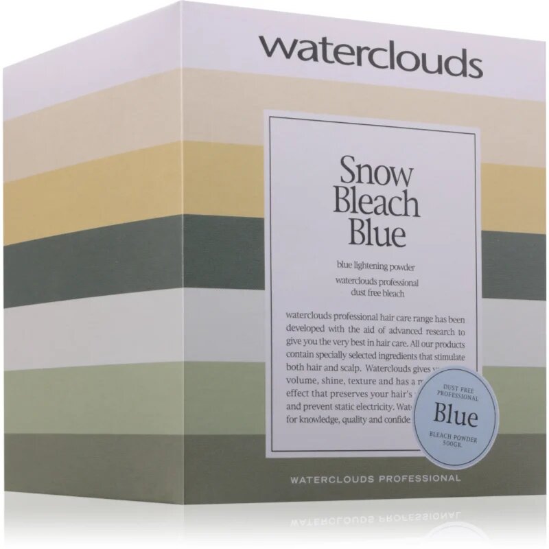 Waterclouds Snow Bleach Blue изсветляваща пудра За коса 500 гр.