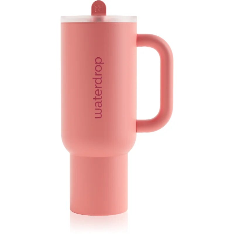 Waterdrop Explorer Tumbler неръждаема термочаша със сламка Pink 1 бр.