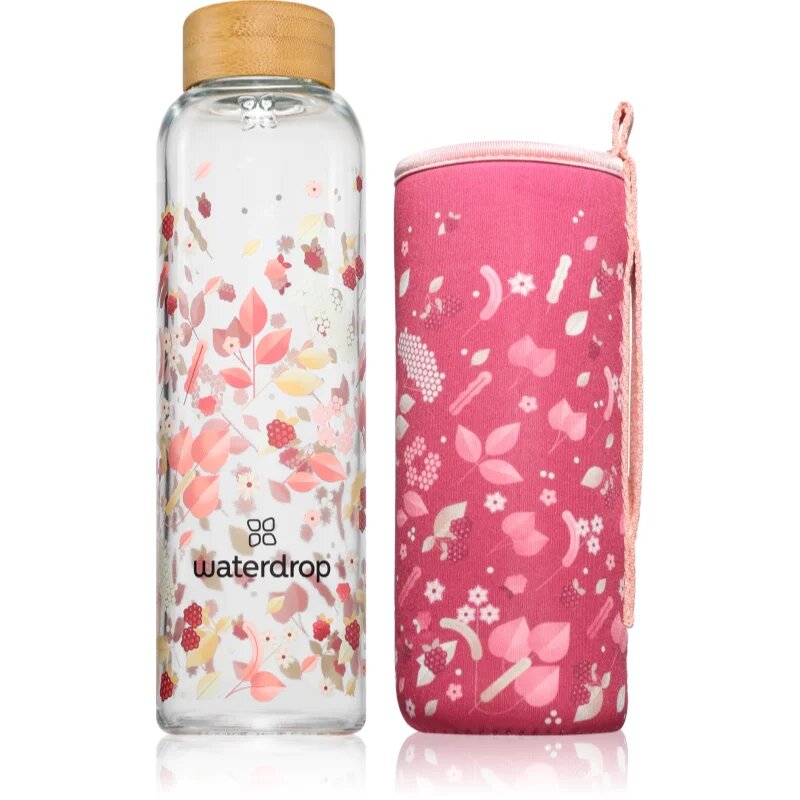Waterdrop Glass Edition стъклена бутилка за вода Flair 1 бр.