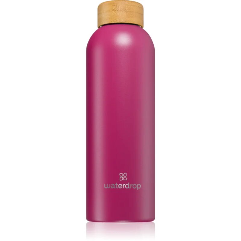 Waterdrop Thermo Steel неръждаема бутилка за вода боя Pink Matt 1 бр.
