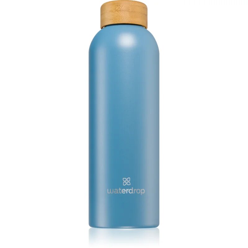 Waterdrop Thermo Steel неръждаема бутилка за вода боя Turquoise Matt 1 бр.