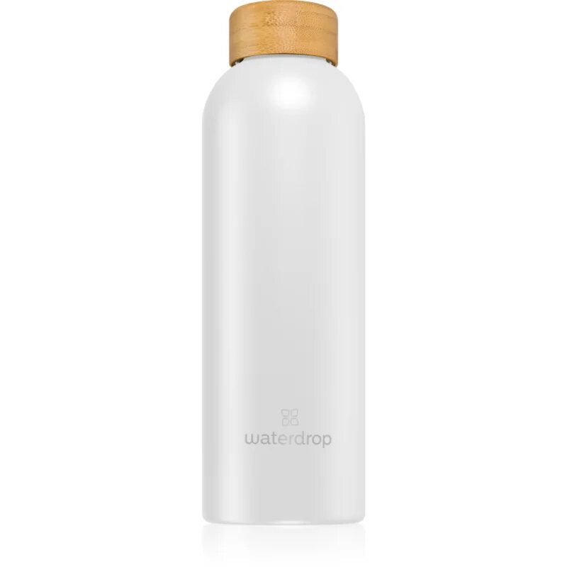 Waterdrop Thermo Steel неръждаема бутилка за вода боя White Matt 1 бр.