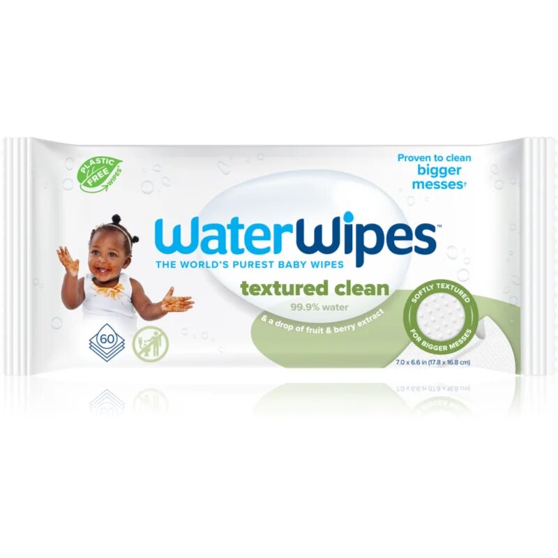 WaterWipes Baby Wipes Soapberry нежни мокри кърпички за бебета 60 бр.