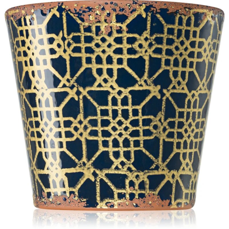 Wax Design Lattice Midnight Blue Spa Water ароматна свещ 14x125 см