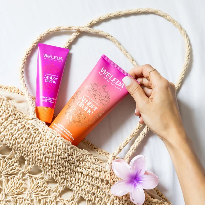 Weleda Amber подаръчен комплект за тяло