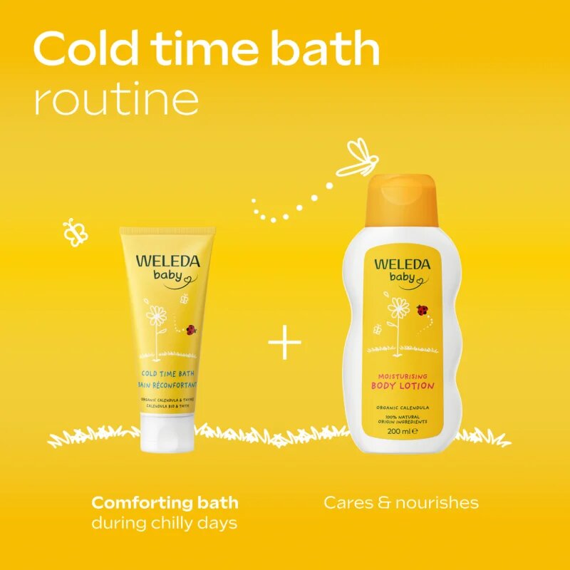 Weleda Baby and Child лосион за тяло с невен 200 мл.