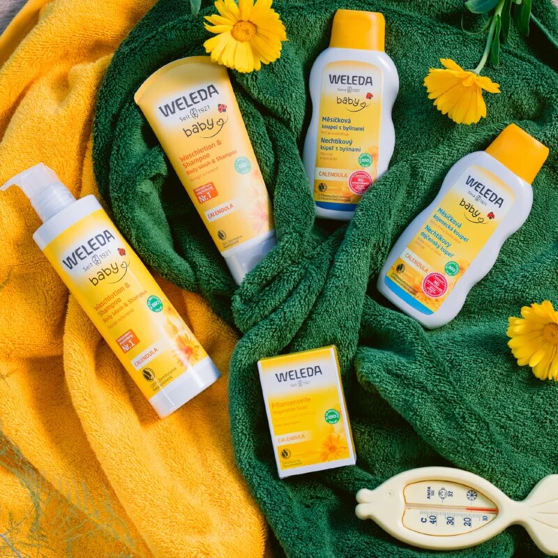 Weleda Baby and Child шампоан и душ гел за деца невен 200 мл.