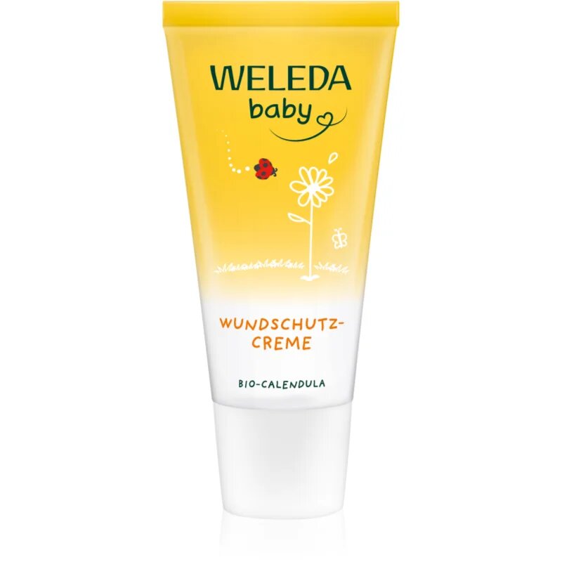 Weleda Baby крем за бебешко дупе с невен за защита на кожата за деца Calendula 30 мл.