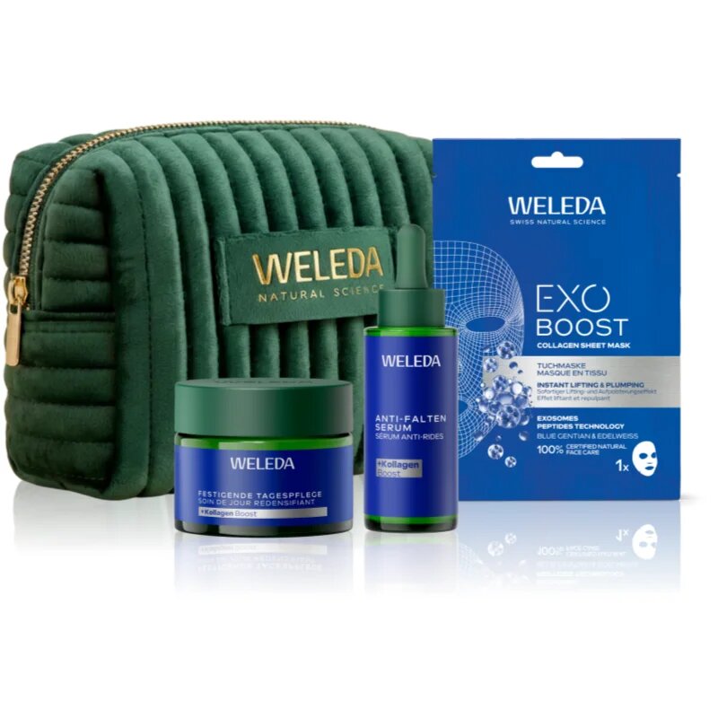 Weleda Blue Gentian Radiance Ritual подаръчен комплект за освежаване и изглаждане на кожата