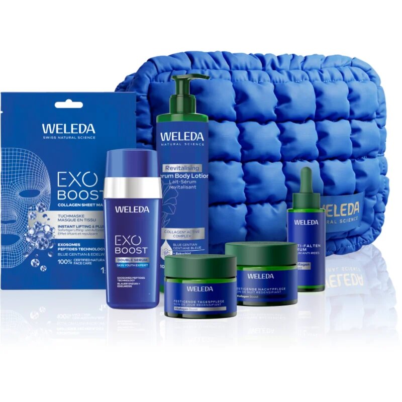 Weleda Blue Gentian Renewal Ritual подаръчен комплект за възстановяване стегнатостта на кожата