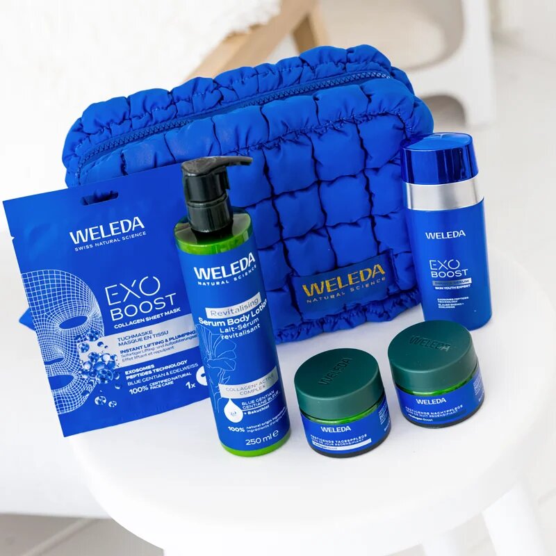 Weleda Blue Gentian Renewal Ritual подаръчен комплект за възстановяване стегнатостта на кожата
