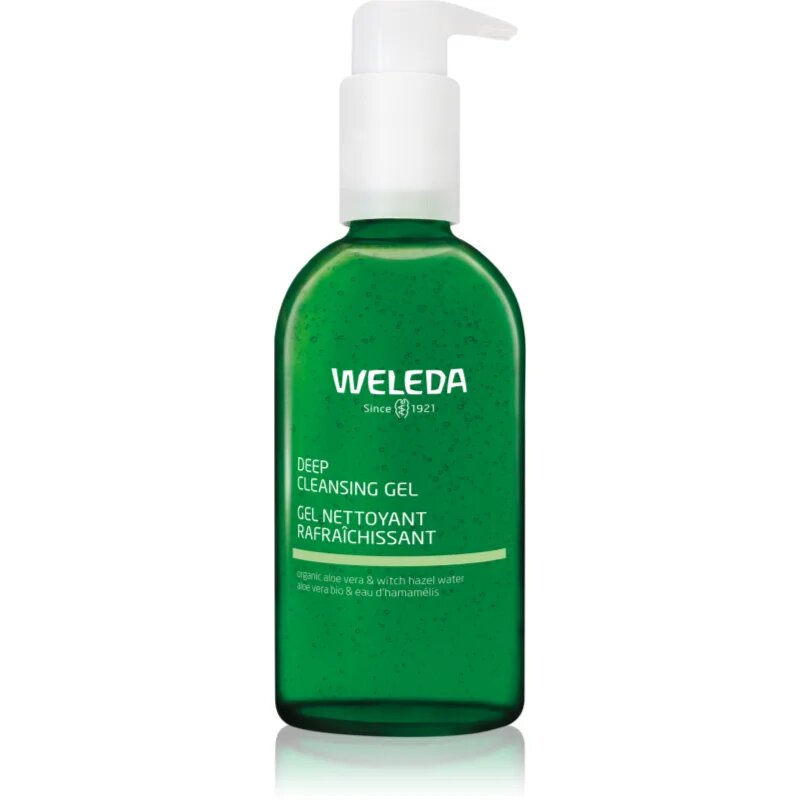 Weleda Cleansing Care Deep Cleansing Gel дълбоко почистващ гел с хидратиращ ефект 150 мл.