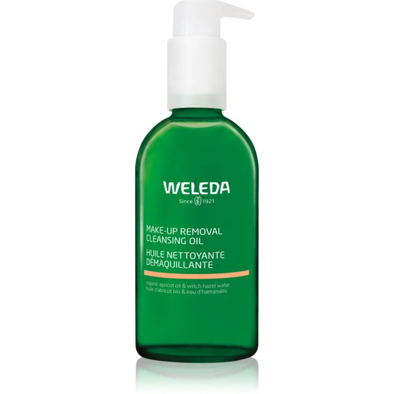 Weleda Cleansing Care Make-up Removal Cleansing Oil почистващо и премахващо грима масло с успокояващ ефект 150 мл.