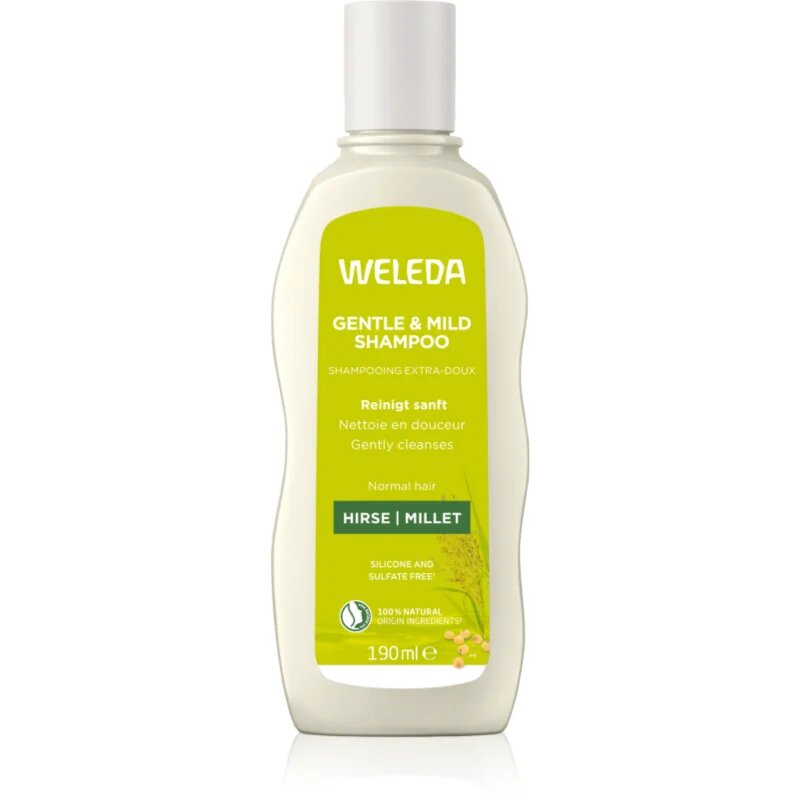Weleda Hair Care подхранващ шампоан с просо за нормална коса 190 мл.