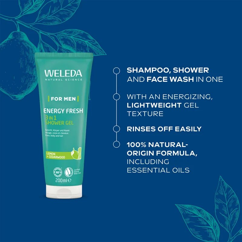 Weleda Men Refresh подаръчен комплект за мъже