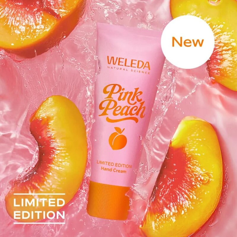 Weleda Pink Peach хидратиращ крем за ръце 50 мл.