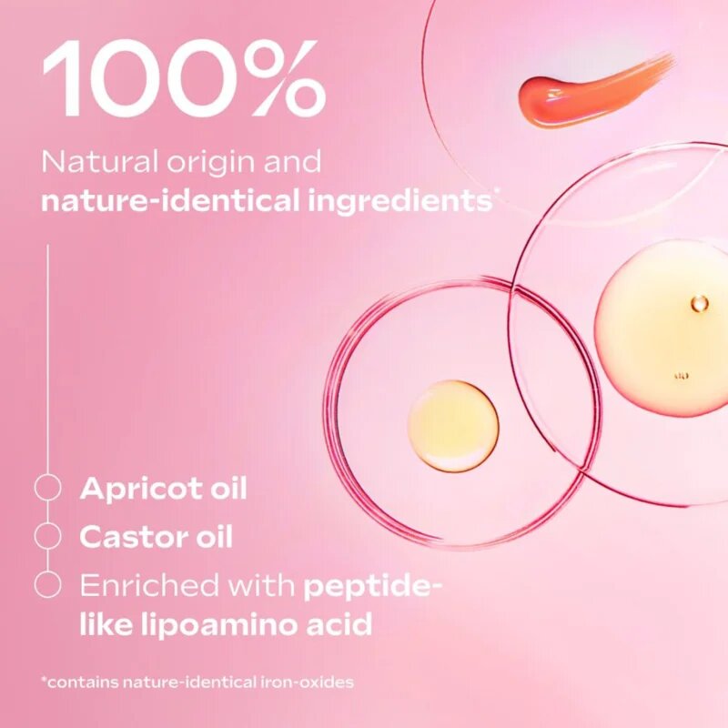Weleda Pink Peach тониращ балсам за устни 7 мл.