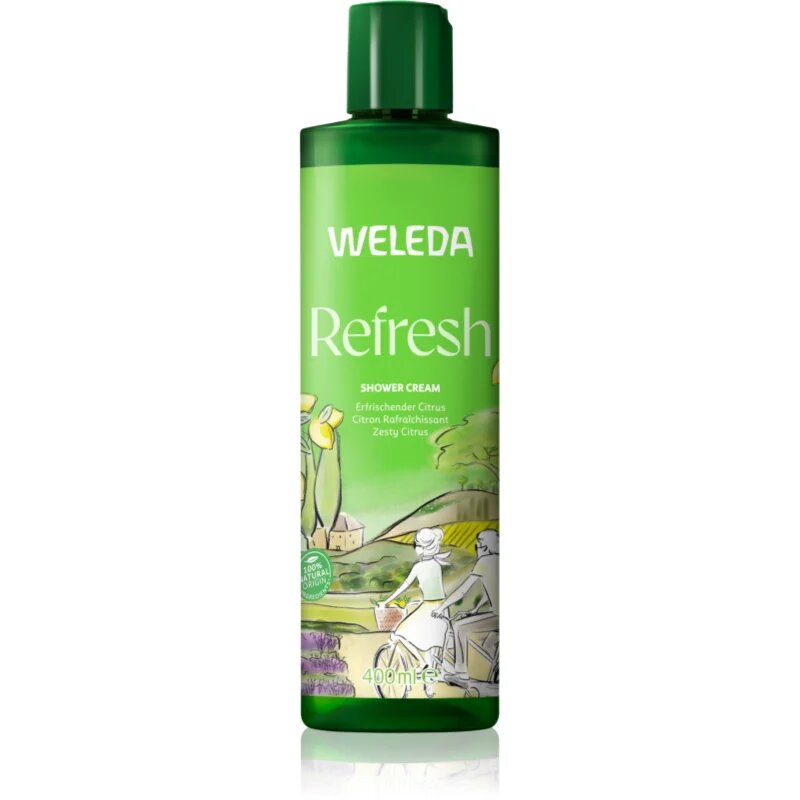 Weleda Refresh душ крем с освежаващ ефект Citrus 400 мл.