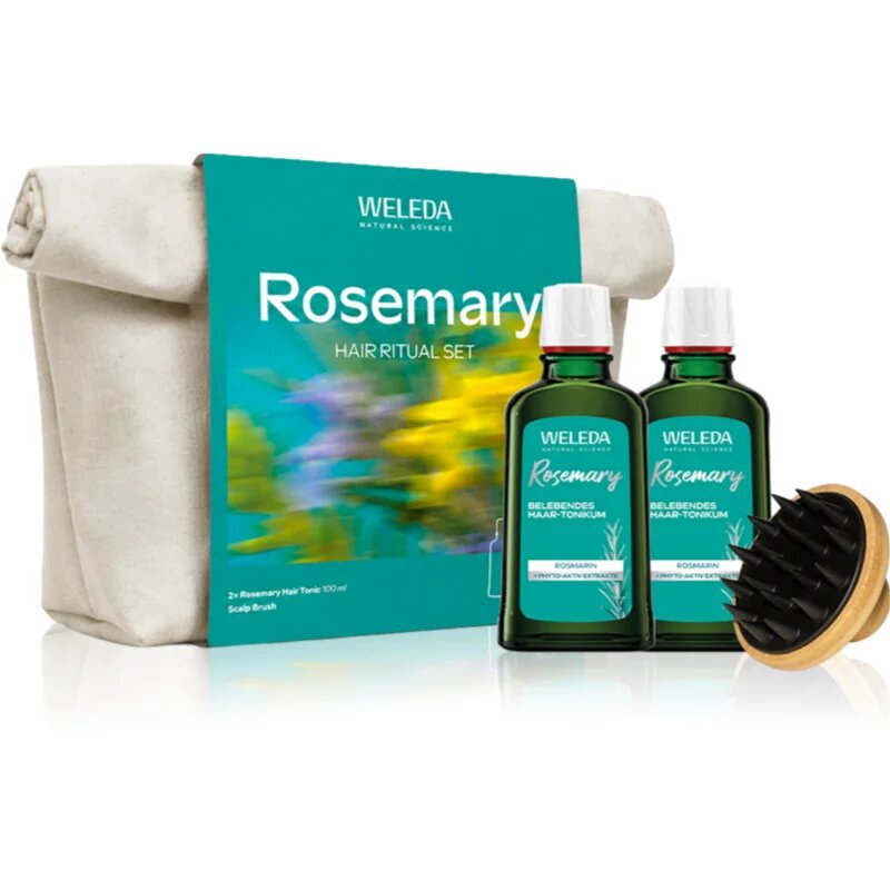 Weleda Rosemary Hair Ritual подаръчен комплект за здрава кожа на главата