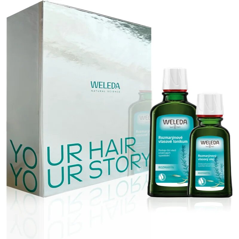 Weleda Rosemary подаръчен комплект за растеж на косата и укрепване от корените