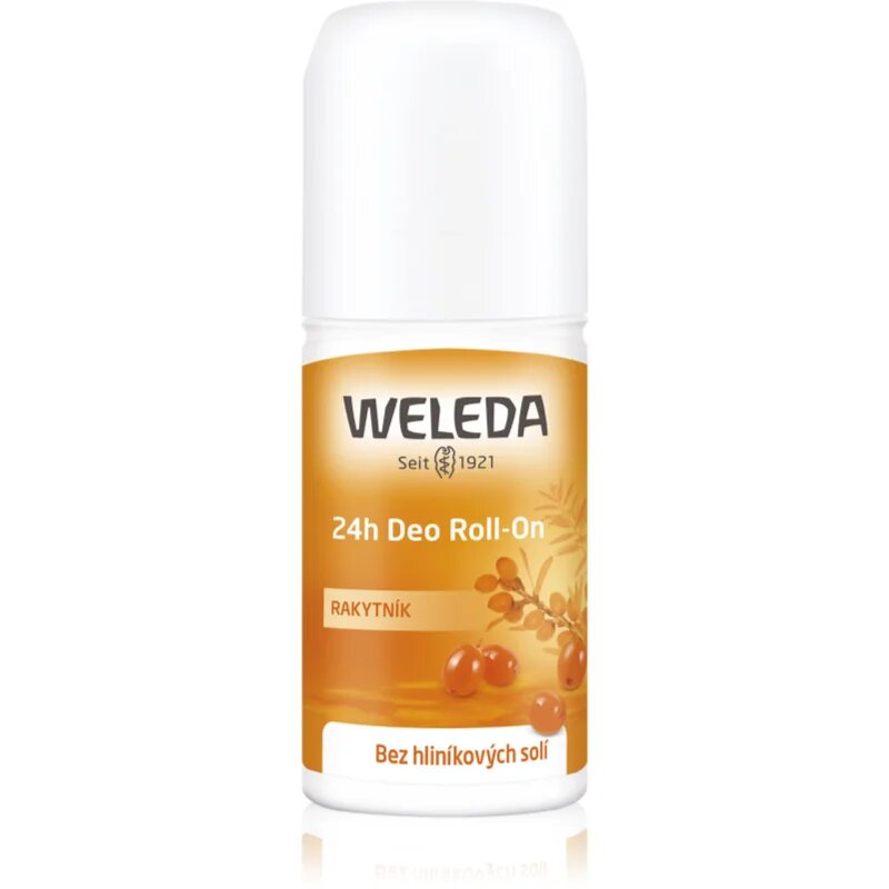 Weleda Sea Buckthorn дезодорант рол-он без съдържание на алуминиеви соли с 24 часова защита 50 мл.